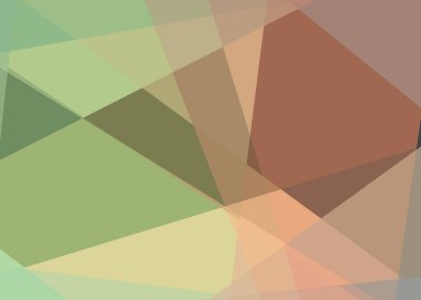 Soyut hesaplama rengi Polygones arkaplan çizimi