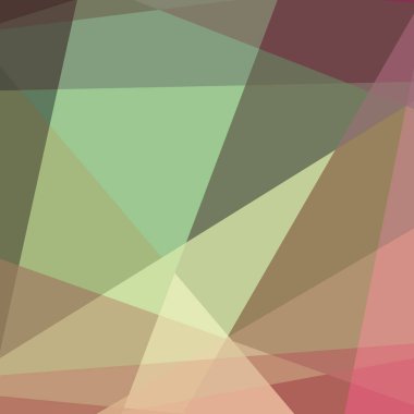 Soyut hesaplama rengi Polygones arkaplan çizimi