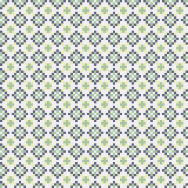 Soyut çapraz desenli üretken hesaplama sanatı çizimi