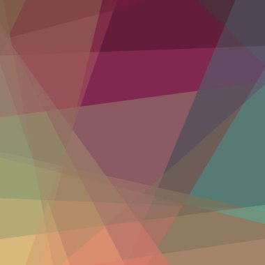 Soyut hesaplama rengi Polygones arkaplan çizimi