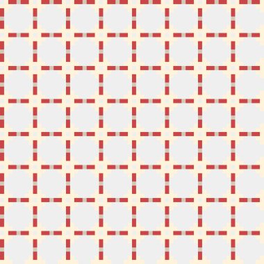 Soyut çapraz desenli üretken hesaplama sanatı çizimi