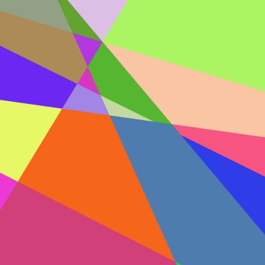 Geometrik soyutlama üretken sanat arkaplan çizimi