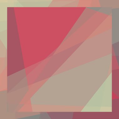 Soyut hesaplama rengi Polygones arkaplan çizimi