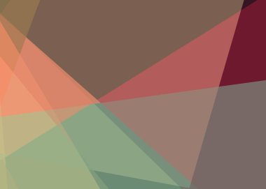 Soyut hesaplama rengi Polygones arkaplan çizimi