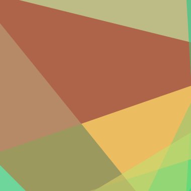 Soyut hesaplama rengi Polygones arkaplan çizimi