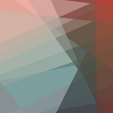 Soyut hesaplama rengi Polygones arkaplan çizimi