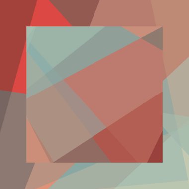 Soyut hesaplama rengi Polygones arkaplan çizimi