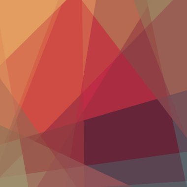 Soyut hesaplama rengi Polygones arkaplan çizimi