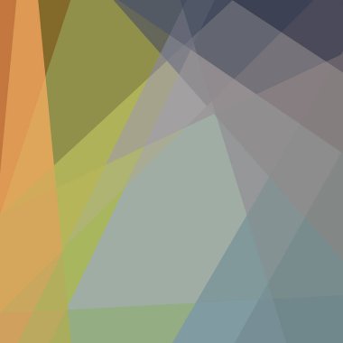 Soyut hesaplama rengi Polygones arkaplan çizimi