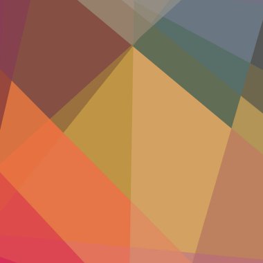 Soyut hesaplama rengi Polygones arkaplan çizimi