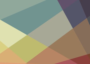 Soyut hesaplama rengi Polygones arkaplan çizimi