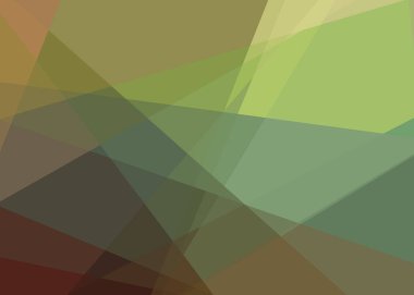 Soyut hesaplama rengi Polygones arkaplan çizimi