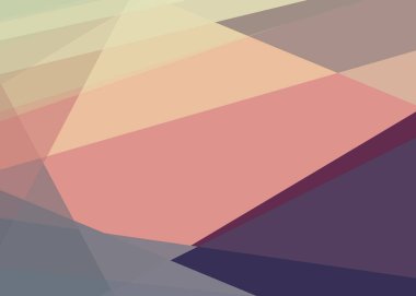 Soyut hesaplama rengi Polygones arkaplan çizimi