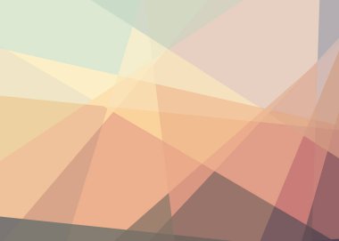 Soyut hesaplama rengi Polygones arkaplan çizimi