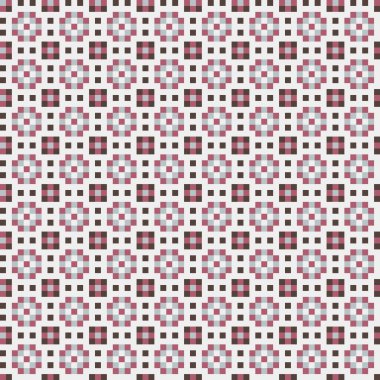 Soyut çapraz desenli üretken hesaplama sanatı çizimi