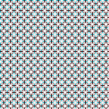 Soyut çapraz desenli üretken hesaplama sanatı çizimi