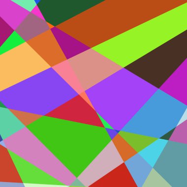 Geometrik soyutlama üretken sanat arkaplan çizimi