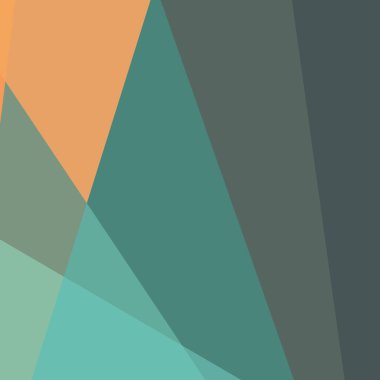 Soyut hesaplama rengi Polygones arkaplan çizimi