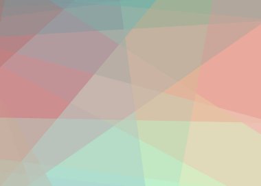 Soyut hesaplama rengi Polygones arkaplan çizimi