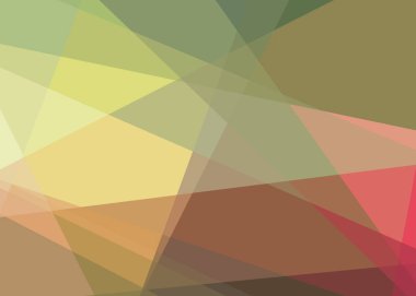 Soyut hesaplama rengi Polygones arkaplan çizimi