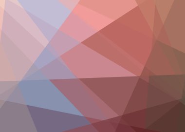 Soyut hesaplama rengi Polygones arkaplan çizimi