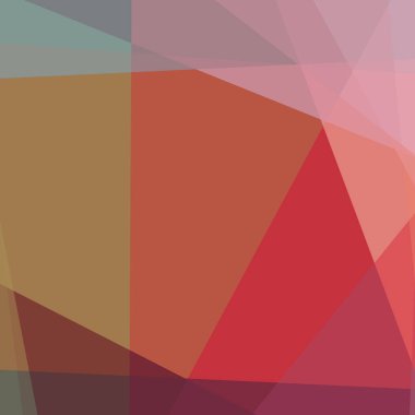 Soyut hesaplama rengi Polygones arkaplan çizimi