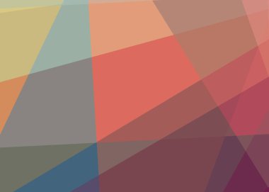 Soyut hesaplama rengi Polygones arkaplan çizimi