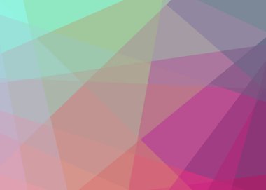 Soyut hesaplama rengi Polygones arkaplan çizimi