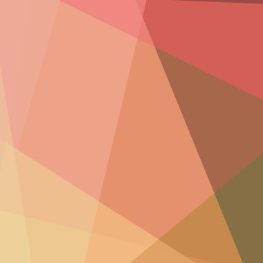 Soyut hesaplama rengi Polygones arkaplan çizimi