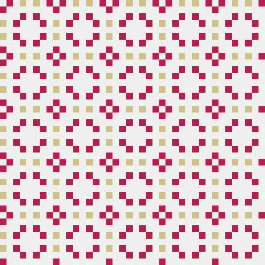 Soyut çapraz desenli üretken hesaplama sanatı çizimi