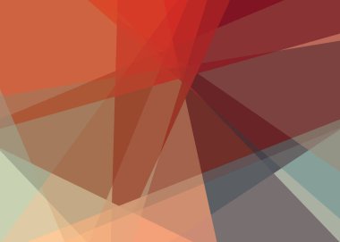 Soyut hesaplama rengi Polygones arkaplan çizimi