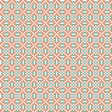 Soyut çapraz desenli üretken hesaplama sanatı çizimi