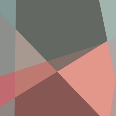 Soyut hesaplama rengi Polygones arkaplan çizimi