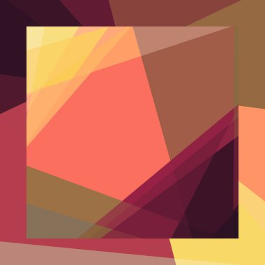 Soyut hesaplama rengi Polygones arkaplan çizimi