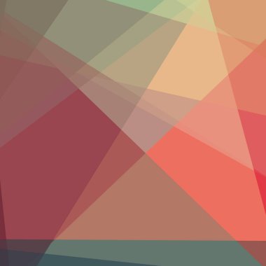 Soyut hesaplama rengi Polygones arkaplan çizimi