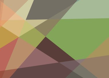 Soyut hesaplama rengi Polygones arkaplan çizimi