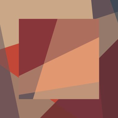 Soyut hesaplama rengi Polygones arkaplan çizimi