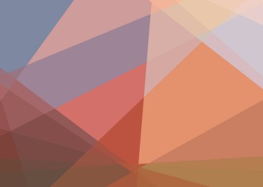 Soyut hesaplama rengi Polygones arkaplan çizimi