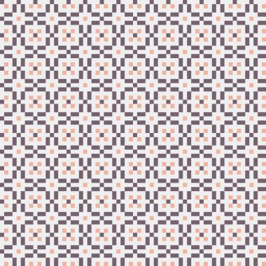 Soyut çapraz desenli üretken hesaplama sanatı çizimi