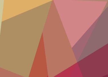 Soyut hesaplama rengi Polygones arkaplan çizimi