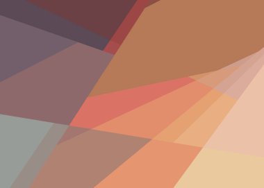 Soyut hesaplama rengi Polygones arkaplan çizimi