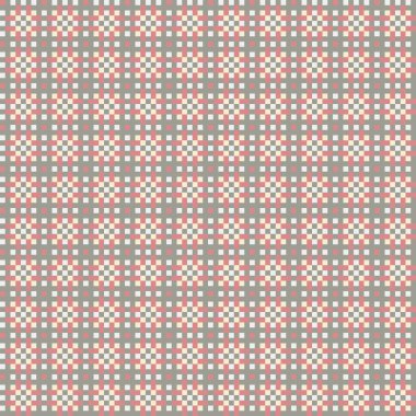 Soyut çapraz desenli üretken hesaplama sanatı çizimi