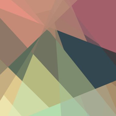 Soyut hesaplama rengi Polygones arkaplan çizimi