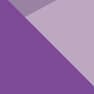 Soyut hesaplama rengi Polygones arkaplan çizimi