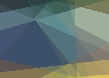 Soyut hesaplama rengi Polygones arkaplan çizimi