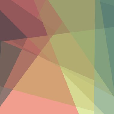 Soyut hesaplama rengi Polygones arkaplan çizimi