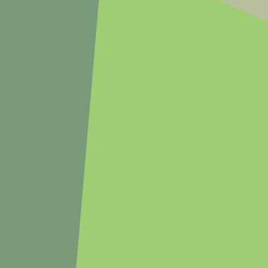 Soyut hesaplama rengi Polygones arkaplan çizimi