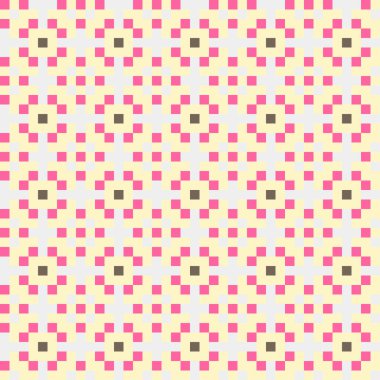 Soyut çapraz desenli üretken hesaplama sanatı çizimi