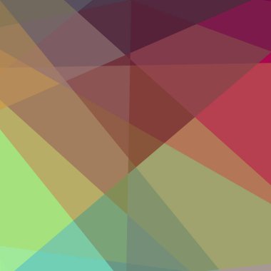 Soyut hesaplama rengi Polygones arkaplan çizimi