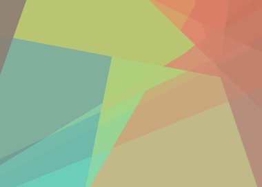 Soyut hesaplama rengi Polygones arkaplan çizimi